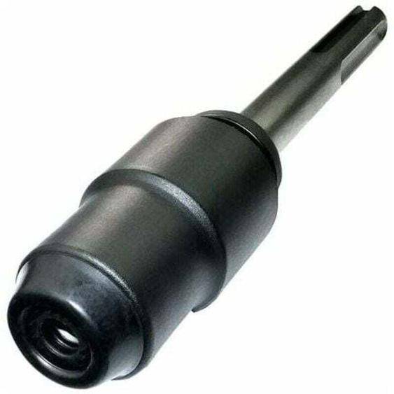 Adaptateur Convertisseur SDS-Max vers SDS-Plus avec Mandrin - Raccord Embout Prise pour Marteau Perforateur/Piqueur - Burin/Forêt/Mèche - en Acier