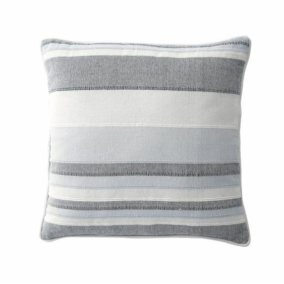 Housse Coussin Multicolore Coton Tissage Artisanal - Lot De 2 -
