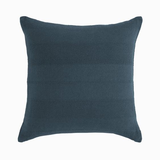 Housse Coussin Unie Coton Tissage Artisanal - Lot De 2 -