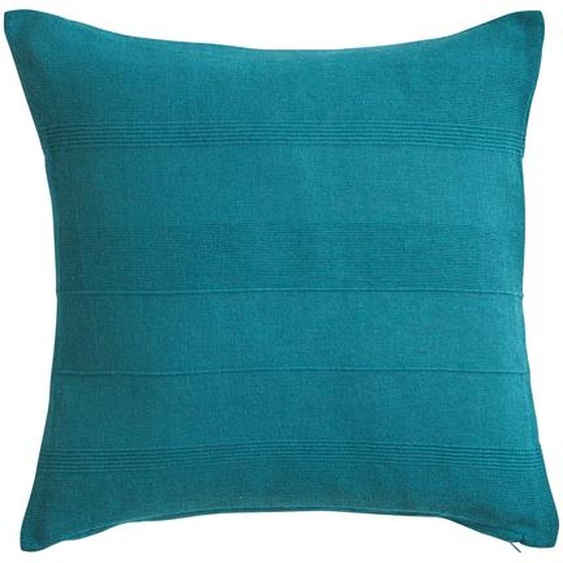 Housse Coussin Unie Coton Tissage Artisanal - Lot De 2 -