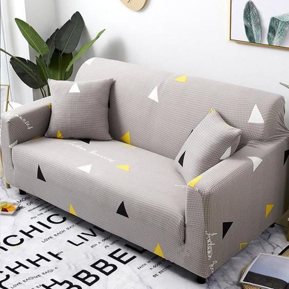 Housse de Canape de 1 Place Imprime Pour Longueur de 90-140 cm 39