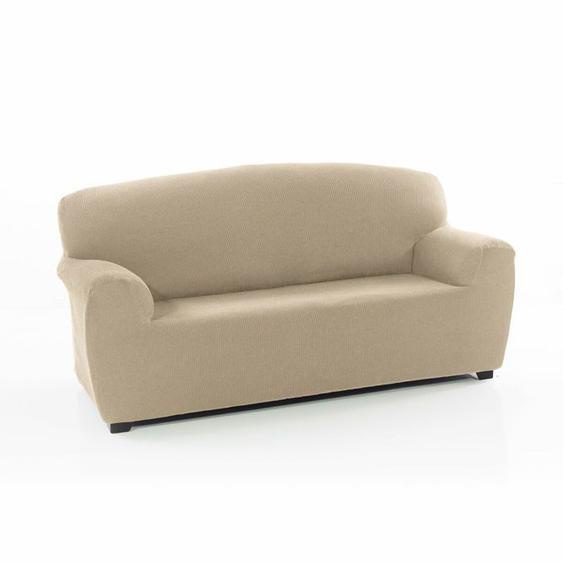 Housse de canapé Sofakover Romeo 220 - 260 cm 4 places - Beige