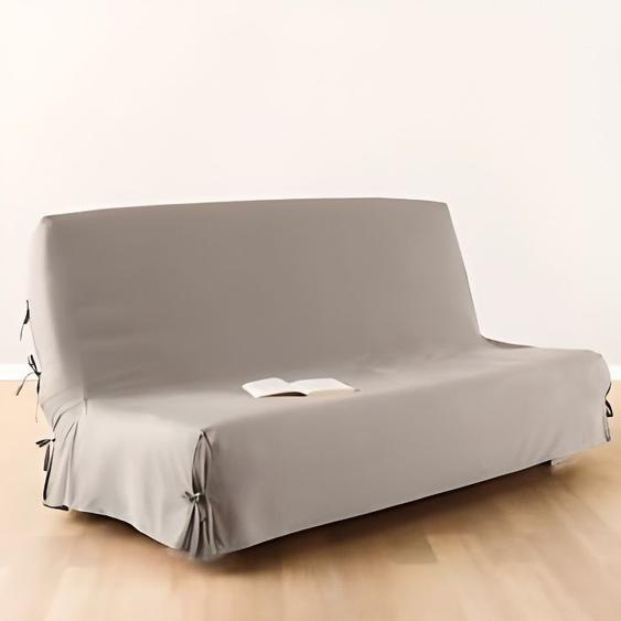 Housse de Clic-Clac - Noname - 140x200cm - 100% Coton - Lavable à 40° - Gris