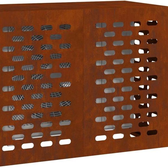 Housse de climatiseur Rouillé 100 x 50 x 70 cm Acier patiné