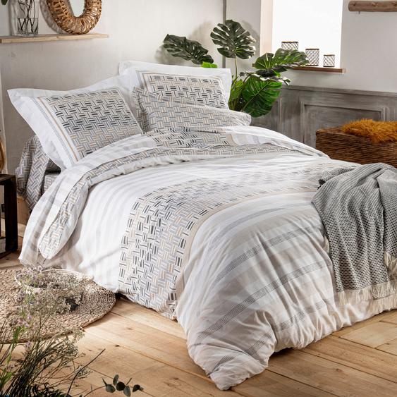 Housse de couette 240x220 cm 100% coton DIEGO Gris