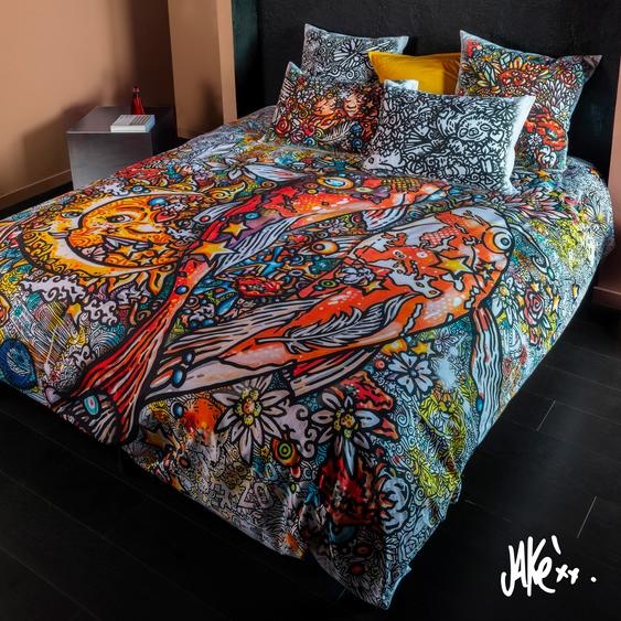 Housse de couette coton Jakè x Carré Blanc