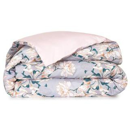 Housse de couette en satin rose, K Mitsuko