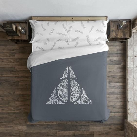Housse de couette Harry Potter 200 x 200 cm pour lit simple