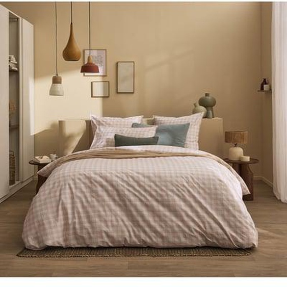 Housse de couette imprimée en percale de coton, CADENCE