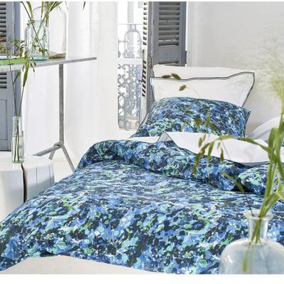 Housse de couette imprimée en percale de coton, DELAHAYE