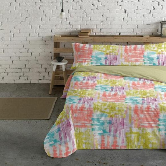 Housse de Couette Pierre Cardin Colors Vert 144 Fils 180 x 230 cm