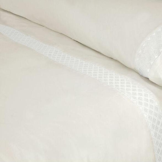 Housse de couette Pierre Cardin ELISA Beige Ivoire Double size 2 pièces