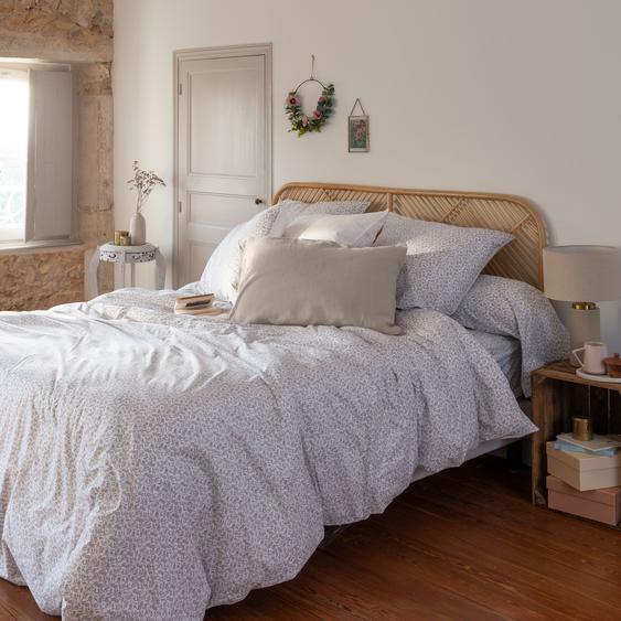 Housse de couette réversible percale de coton Eloges