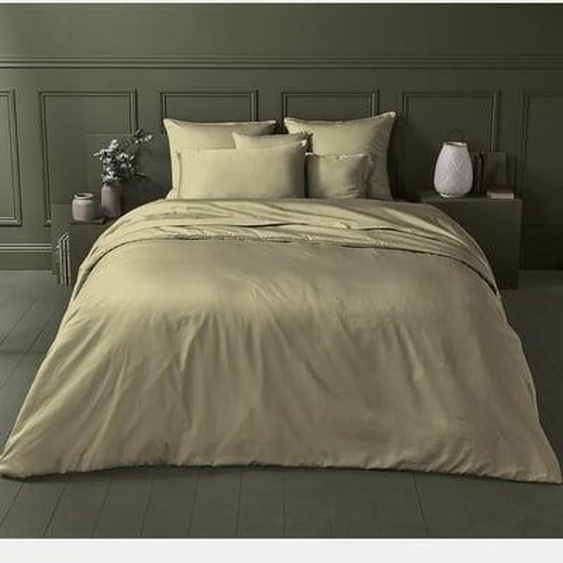 Housse de couette satin de coton 120 fils Ava uni