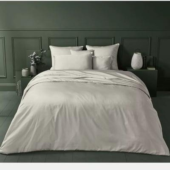 Housse de couette satin de coton 120 fils Ava uni