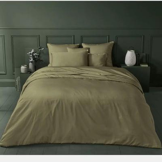 Housse de couette satin de coton 120 fils Ava uni