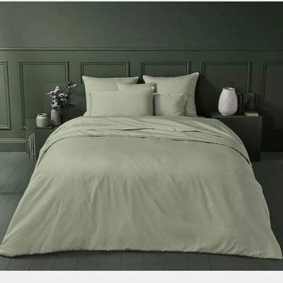 Housse de couette satin de coton 120 fils Ava uni