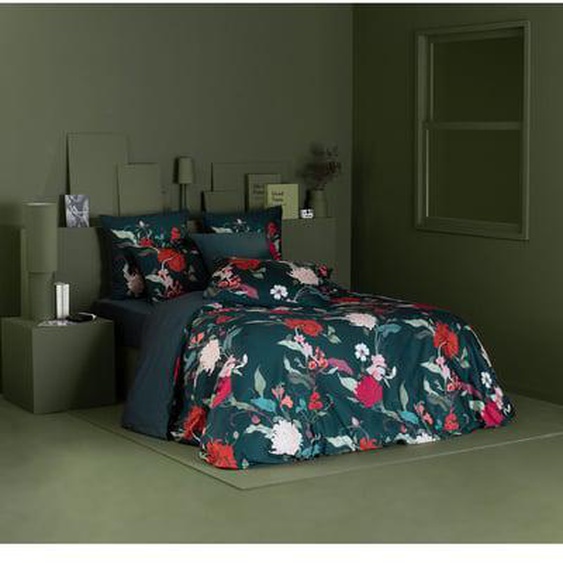 Housse de couette satin de coton 120 fils Parfums crepuscule