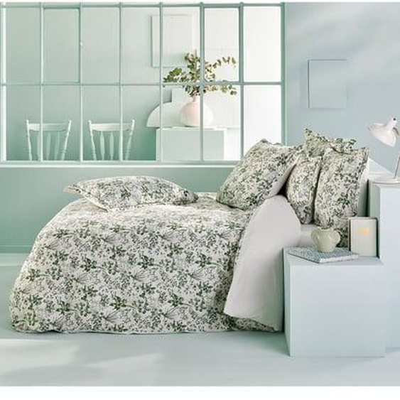 Housse de couette Trefles naturel
