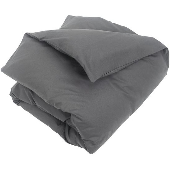 Housse de couette uni 260x240 cm 100% coton ALTO Manhattan