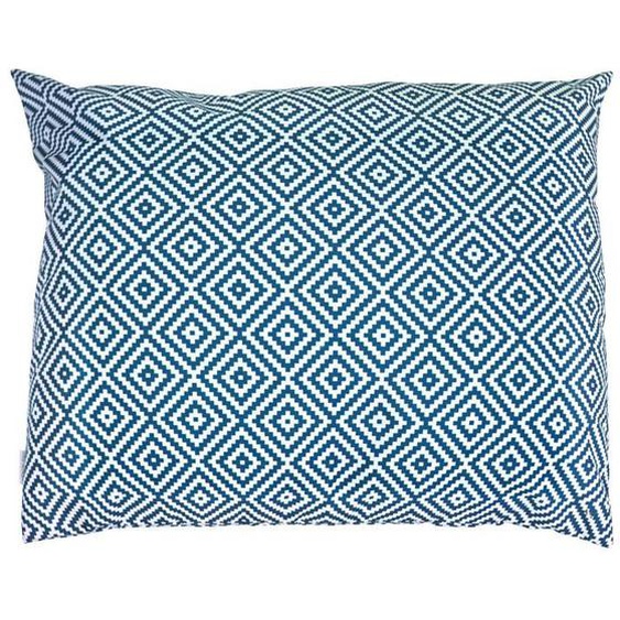 Housse de coussin 80x100 cm PANAMA Bleu Canard