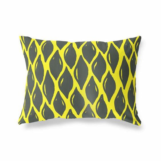 Housse de coussin Bonamaison - 1 - Housse de Coussin decorative pour Salon, canape, Chambre a Coucher, 45 x 60 cm