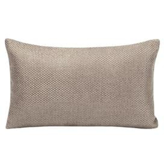 MADURA - Housse de coussin Coconut  en Tissage toile à leffet satiné Gris