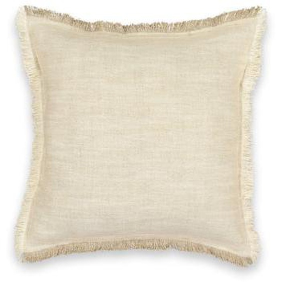 Housse de coussin en lin et coton Kamsy