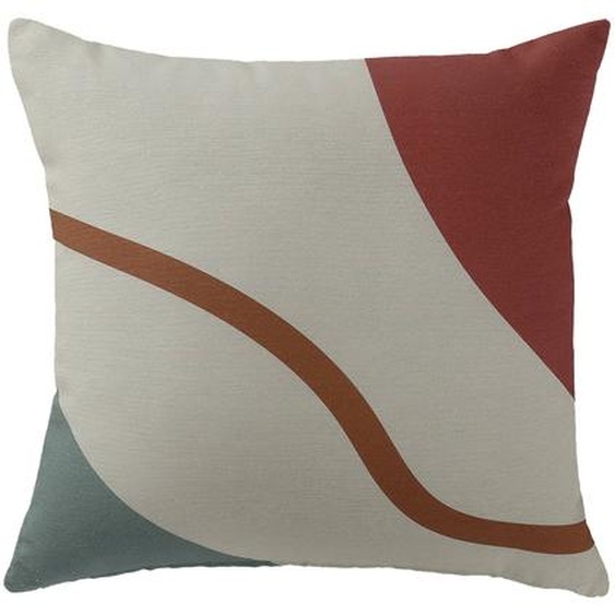 Housse De Coussin Imprimé courbes - Lot De 2 -