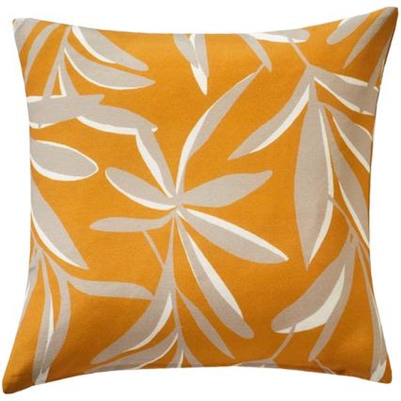 Housse De Coussin Imprimé Feuillage -