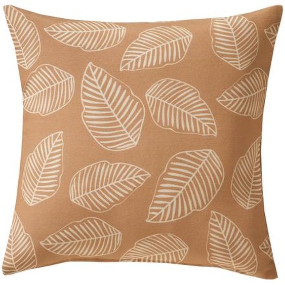 Housse De Coussin Imprimé Petites Feuilles - Lot De 2 -