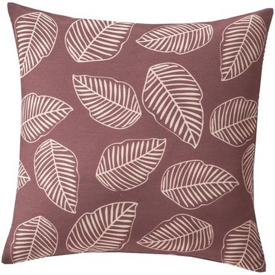 Housse De Coussin Imprimé Petites Feuilles -