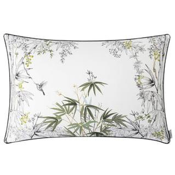 Housse de coussin imprimée en lin, EVEIL