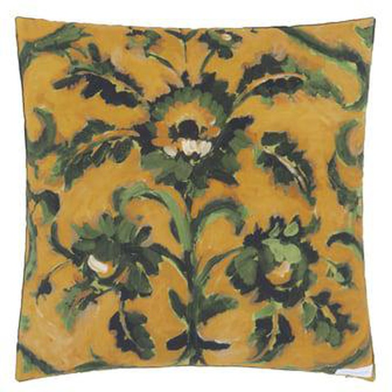Housse de coussin imprimée en percale de coton, GUERBOIS