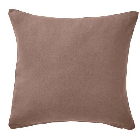 Housse De Coussin Unie Bachette - Lot De 2 - Colombine