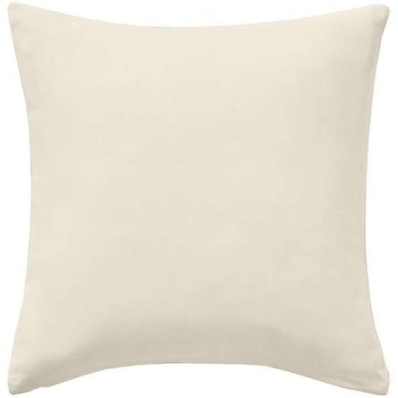 Housse de coussin unie bachette - Lot De 2 Housses De Coussin : 40x40cm - Écru - Colombine