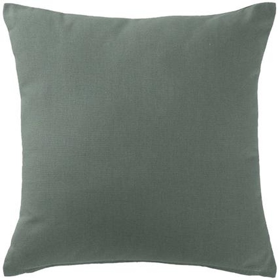 Housse de coussin unie bachette - Lot De 2 Housses De Coussin : 40x40cm - Vert - Colombine