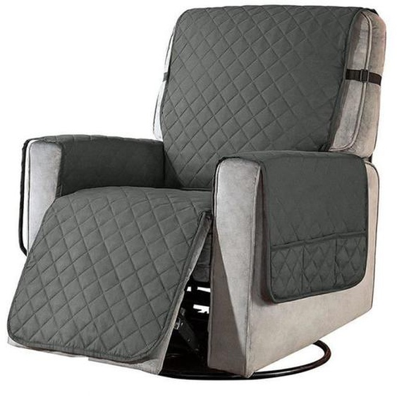 Housse de Fauteuil , pour Fauteuil Relax avec accoudoirs, 1 Place avec Poches, Housse de Fauteuil,