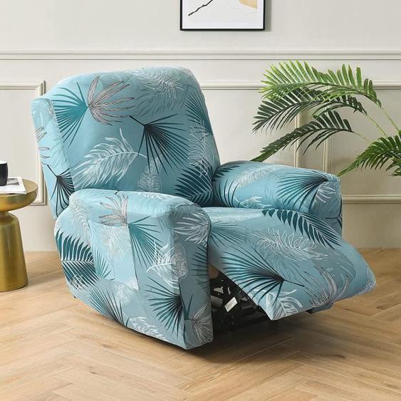 Housse de Fauteuil Relax 1 Places , WOVTE Housse De Fauteuil Inclinable à imprimé Housse De Canapé Chaise Inclinable, H