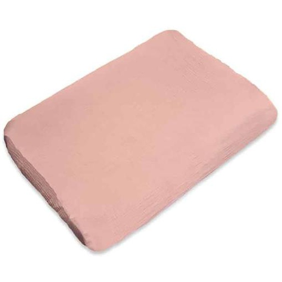 Housse De Matelas À Langer En Coton Bio Rose