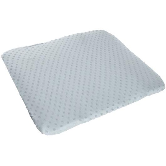 Housse De Matelas À Langer Extensible En Coton Bio Lil Planet Bleu Clair