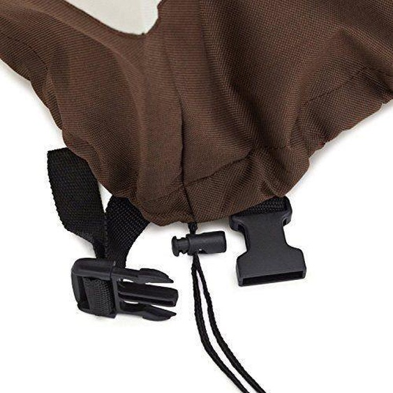 Housse de protection - Basics - Taille L - 275x209 cm - 61 cm de hauteur - Marron