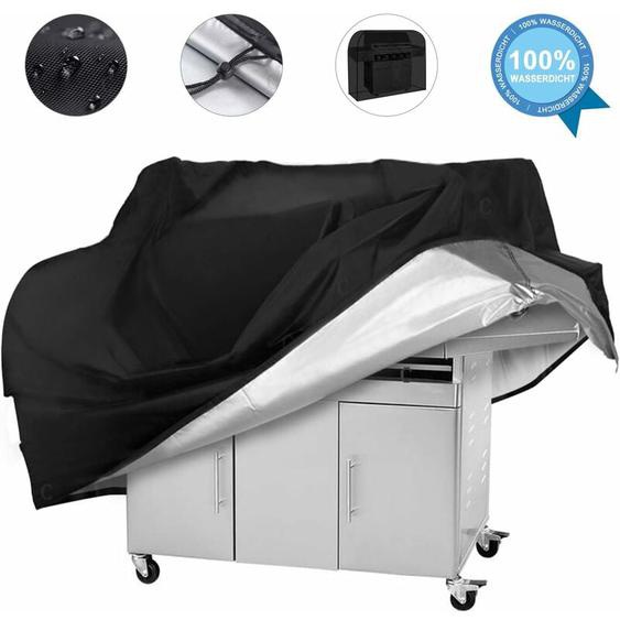 Housse De Protection Pour Barbecue Housse De Protection Pour Barbecue Housse Étanche 145 x 61 x 117 Cm Noir - Minkurow