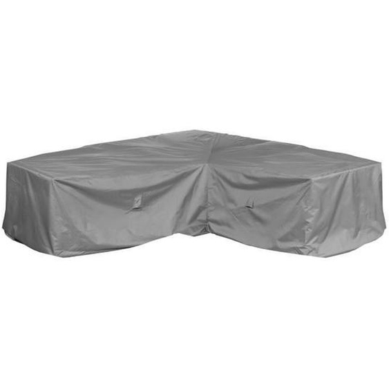 Housse de protection pour canapé dangle de jardin (asymétrique) droit  237 x 175 x 80 cm  polyester tissé Oxford 600D gris