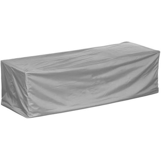 Housse de protection pour canapé de jardin | 245 x 100 x 80 cm | polyester tissé PERMATEX de haute qualité, couleur : taupe (gris cl