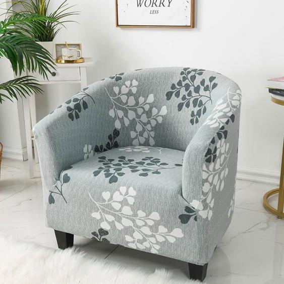 Housse De Protection Pour Fauteuil De Club, Housse De Fauteuil Tonneau, Housse De Chaise De Canapé Imprimée à Une Place, B