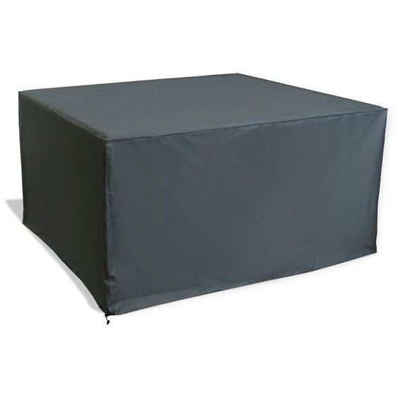 Housse de protection pour salon de jardin encastrable OCEANE-LUNCH (146x133 cm) - GRIS CIMENT