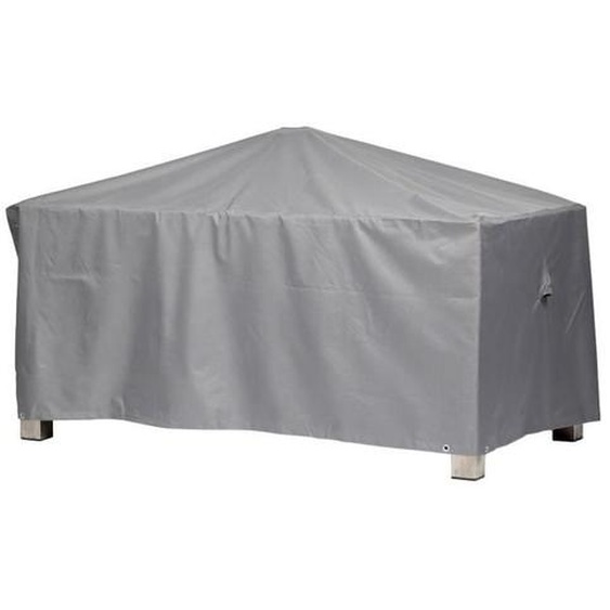 Housse de protection pour table de jardin rectangulaire  305 x 125 x 71 cm  polyester tissé Oxford 600D couleur : gris