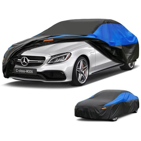 Housse de protection pour voiture, imperméable et respirante, pour modèle Classe C Coupé C205 (2014-2021), disponible en noir et en bleu