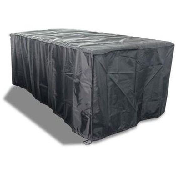 Housse de protection salon de jardin 155x94x68cm + chaises - Alassio aluminium 6 places